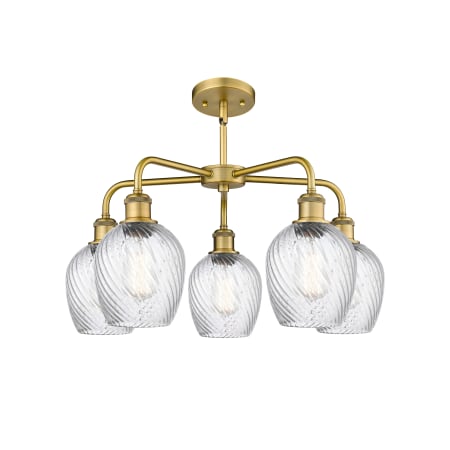 A large image of the Innovations Lighting 516-5CR-15-23 Salina Chandelier Alternate image