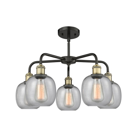 A large image of the Innovations Lighting 516-5CR-15-24 Belfast Chandelier Alternate image