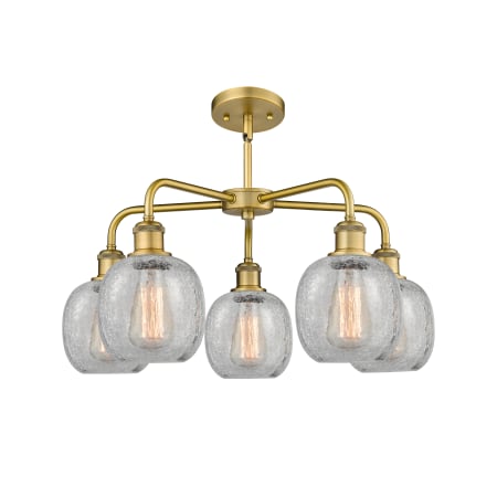 A large image of the Innovations Lighting 516-5CR-15-24 Belfast Chandelier Alternate image