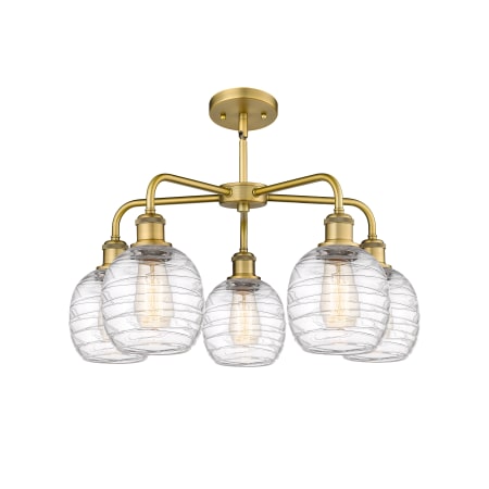 A large image of the Innovations Lighting 516-5CR-15-24 Belfast Chandelier Alternate image