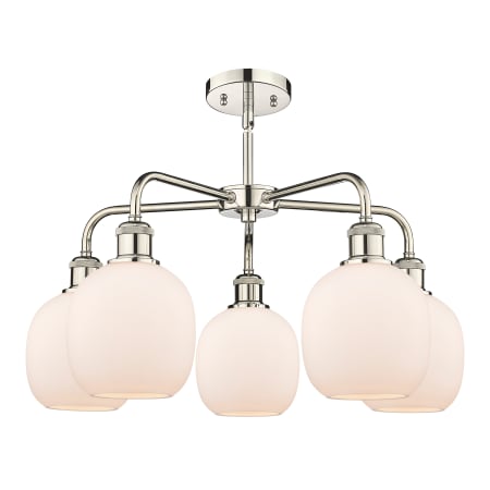 A large image of the Innovations Lighting 516-5CR-15-24 Belfast Chandelier Alternate image