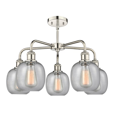 A large image of the Innovations Lighting 516-5CR-15-24 Belfast Chandelier Alternate image