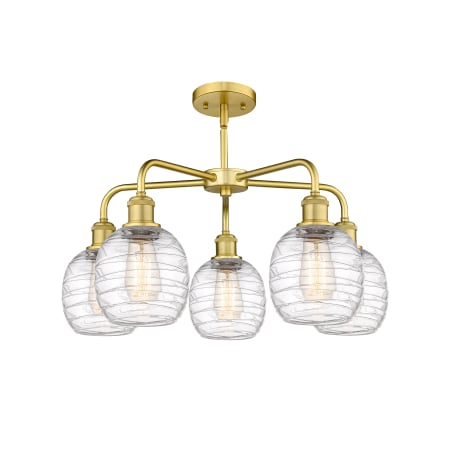 A large image of the Innovations Lighting 516-5CR-15-24 Belfast Chandelier Alternate image