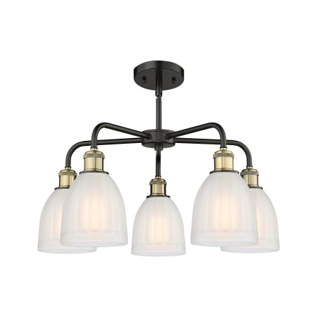 A large image of the Innovations Lighting 516-5CR-15-24 Brookfield Chandelier Alternate image