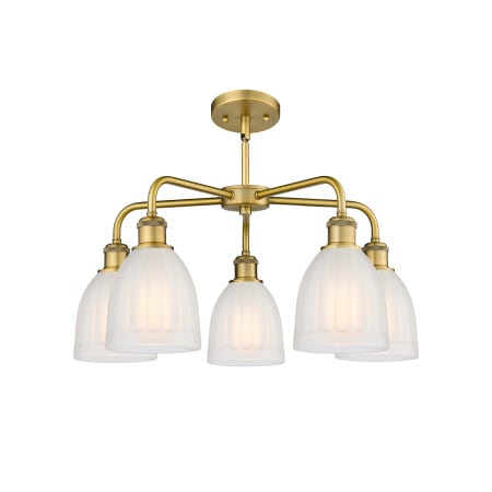 A large image of the Innovations Lighting 516-5CR-15-24 Brookfield Chandelier Alternate image