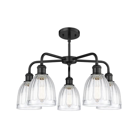 A large image of the Innovations Lighting 516-5CR-15-24 Brookfield Chandelier Alternate image