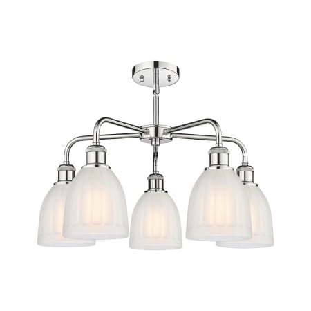 A large image of the Innovations Lighting 516-5CR-15-24 Brookfield Chandelier Alternate image