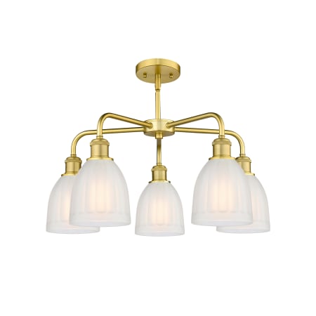 A large image of the Innovations Lighting 516-5CR-15-24 Brookfield Chandelier Alternate image