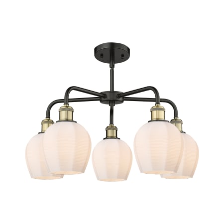 A large image of the Innovations Lighting 516-5CR-15-24 Norfolk Chandelier Alternate image