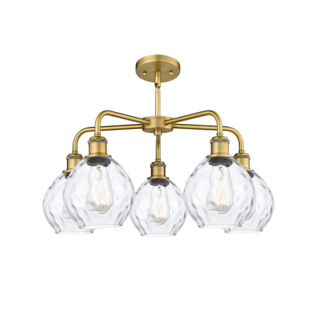 A large image of the Innovations Lighting 516-5CR-15-24 Waverly Chandelier Alternate image
