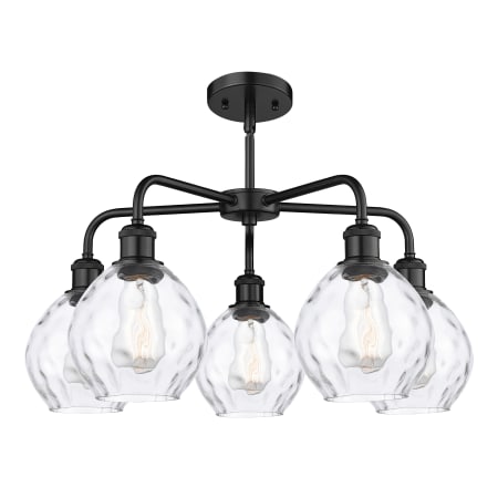 A large image of the Innovations Lighting 516-5CR-15-24 Waverly Chandelier Alternate image