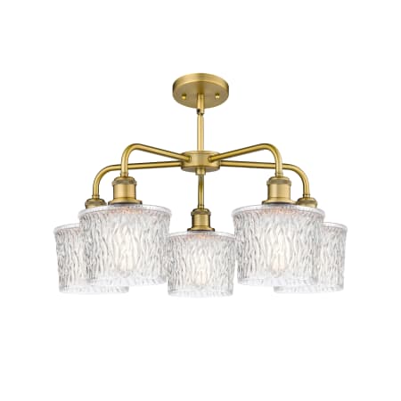 A large image of the Innovations Lighting 516-5CR-15-25 Niagra Chandelier Alternate image