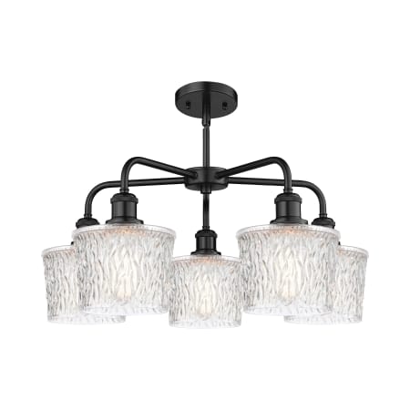 A large image of the Innovations Lighting 516-5CR-15-25 Niagra Chandelier Alternate image