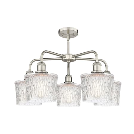 A large image of the Innovations Lighting 516-5CR-15-25 Niagra Chandelier Alternate image