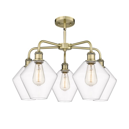 A large image of the Innovations Lighting 516-5CR-17-26 Cindyrella Chandelier Alternate image