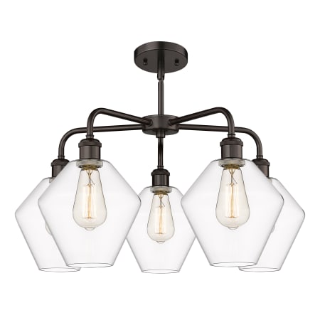 A large image of the Innovations Lighting 516-5CR-17-26 Cindyrella Chandelier Alternate image