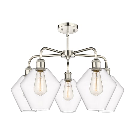 A large image of the Innovations Lighting 516-5CR-17-26 Cindyrella Chandelier Alternate image