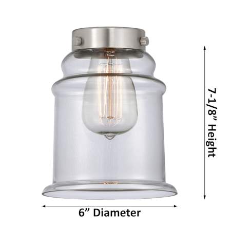 A large image of the Innovations Lighting 517-1CH Canton Alternate Image