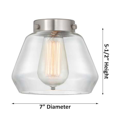 A large image of the Innovations Lighting 517-1CH Fulton Alternate Image