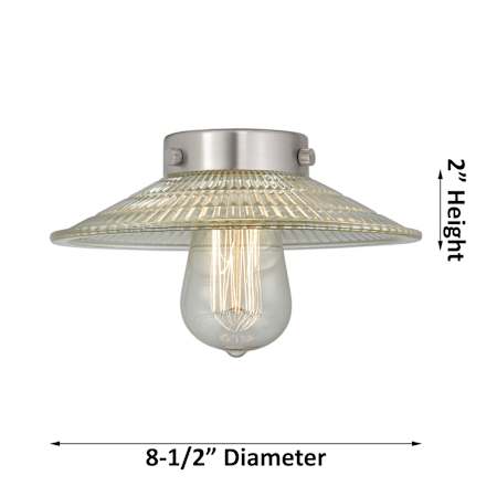 A large image of the Innovations Lighting 517-1CH Halophane Alternate Image