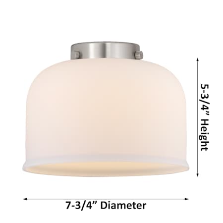 A large image of the Innovations Lighting 517-1CH Large Bell Alternate Image