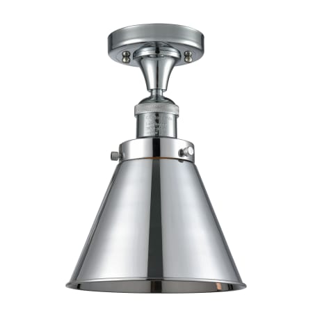 A large image of the Innovations Lighting 517-1CH Appalachian Polished Chrome