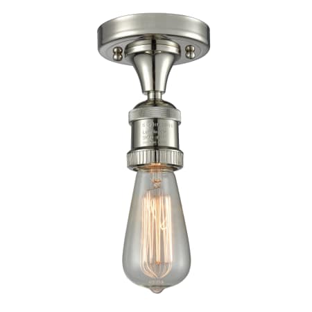 A large image of the Innovations Lighting 517NH-1C Polished Nickel