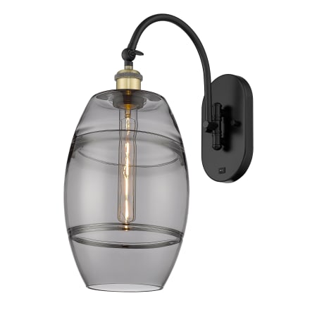 A large image of the Innovations Lighting 518-1W-13-8 Vaz Sconce Alternate Image