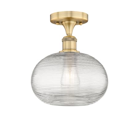 A large image of the Innovations Lighting 616-1F-10-10-Ithaca-Indoor Ceiling Fixture Alternate Image