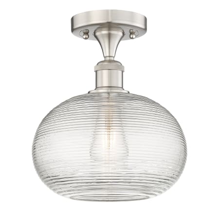 A large image of the Innovations Lighting 616-1F-10-10-Ithaca-Indoor Ceiling Fixture Alternate Image