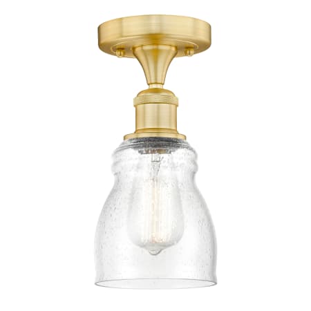 A large image of the Innovations Lighting 616-1F-10-5 Ellery Semi-Flush Alternate Image