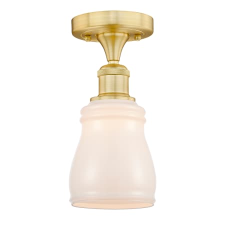 A large image of the Innovations Lighting 616-1F-10-5 Ellery Semi-Flush Alternate Image