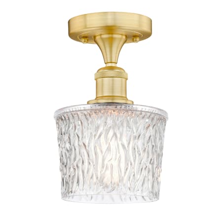 A large image of the Innovations Lighting 616-1F-10-7 Niagra Semi-Flush Alternate Image