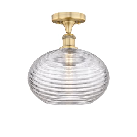 A large image of the Innovations Lighting 616-1F-11-12-Ithaca-Indoor Ceiling Fixture Alternate Image
