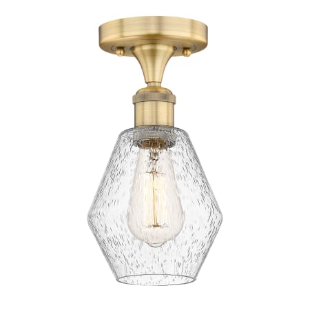 A large image of the Innovations Lighting 616-1F-11-6 Cindyrella Semi-Flush Alternate Image