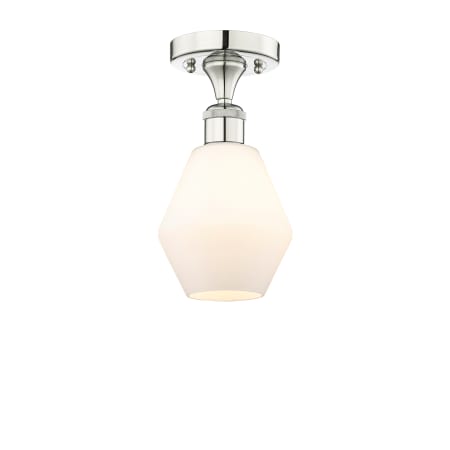 A large image of the Innovations Lighting 616-1F-11-6 Cindyrella Semi-Flush Alternate Image