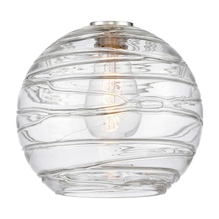 A large image of the Innovations Lighting 616-1F-15-10 Athens Semi-Flush Alternate Image