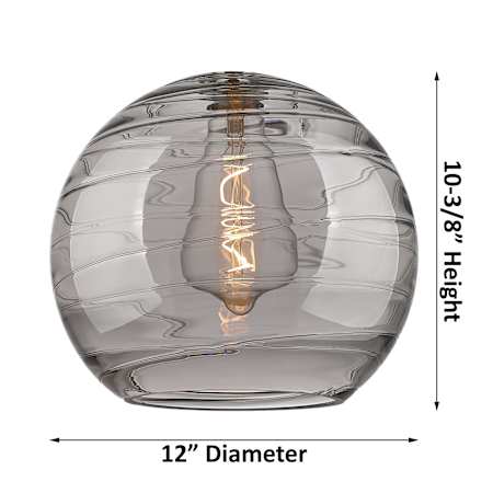 A large image of the Innovations Lighting 616-1F-17-12 Athens Semi-Flush Alternate Image