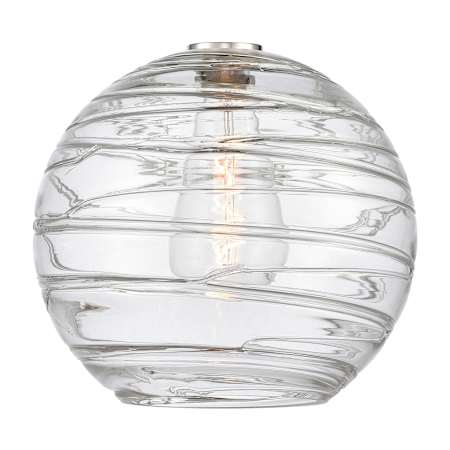 A large image of the Innovations Lighting 616-1F-17-12 Athens Semi-Flush Alternate Image