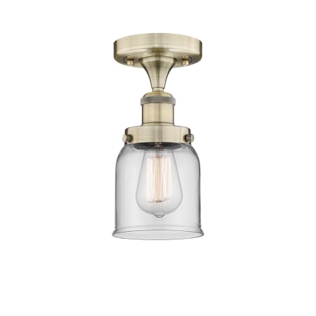 A large image of the Innovations Lighting 616-1F-9-5 Bell Semi-Flush Alternate Image