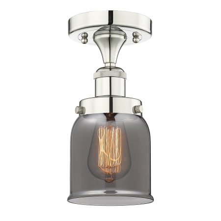 A large image of the Innovations Lighting 616-1F-9-5 Bell Semi-Flush Alternate Image