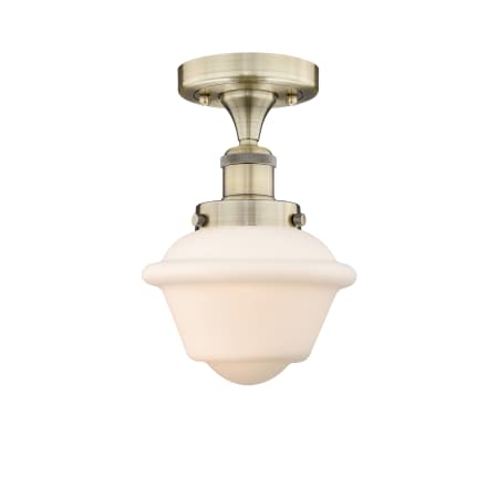 A large image of the Innovations Lighting 616-1F-9-7 Oxford Semi-Flush Alternate Image