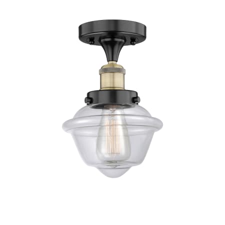 A large image of the Innovations Lighting 616-1F-9-7 Oxford Semi-Flush Alternate Image