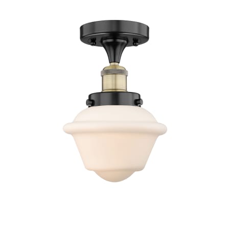 A large image of the Innovations Lighting 616-1F-9-7 Oxford Semi-Flush Alternate Image