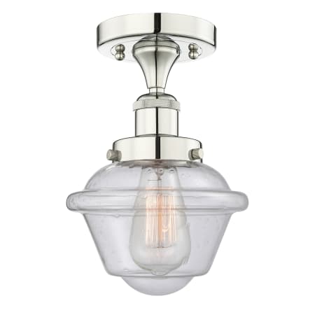 A large image of the Innovations Lighting 616-1F-9-7 Oxford Semi-Flush Alternate Image