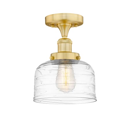 A large image of the Innovations Lighting 616-1F-9-8 Bell Semi-Flush Alternate Image