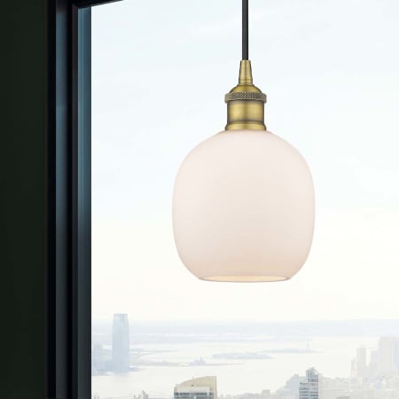 A large image of the Innovations Lighting 616-1P-10-6 Belfast Pendant Alternate Image