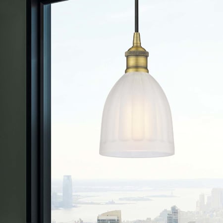 A large image of the Innovations Lighting 616-1P-10-6 Brookfield Pendant Alternate Image