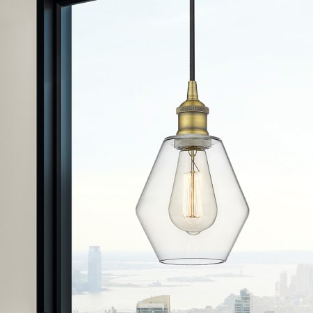 A large image of the Innovations Lighting 616-1P-10-6 Cindyrella Pendant Alternate Image