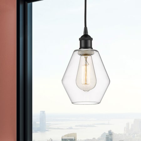 A large image of the Innovations Lighting 616-1P-10-6 Cindyrella Pendant Alternate Image